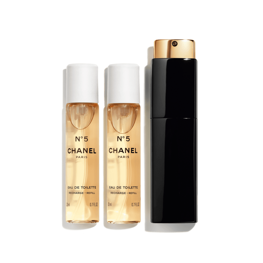 N°5 Eau de Toilette Twist and Spray (EDT) - 3x0.7 FL. OZ.