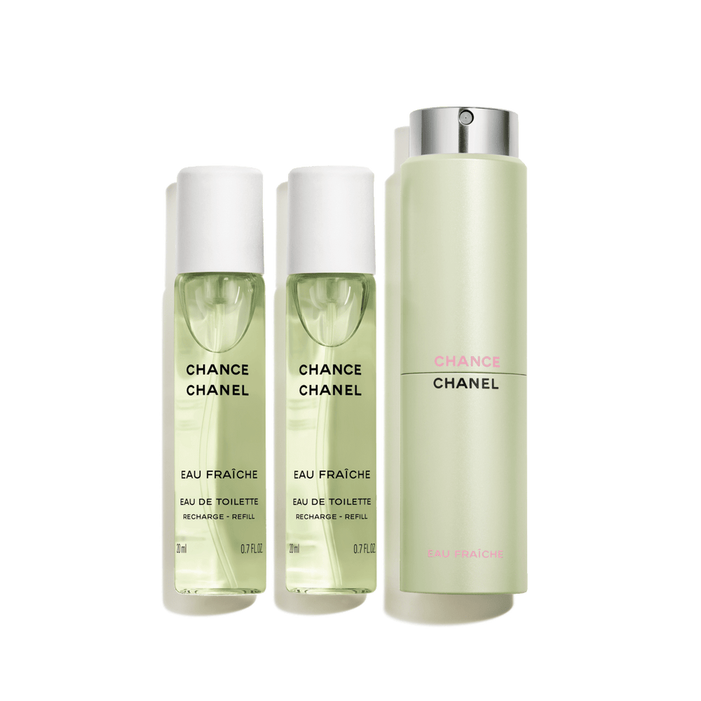 CHANCE EAU FRAÎCHE Eau de Toilette Twist and Spray (EDT) - 3x0.7 FL. OZ.