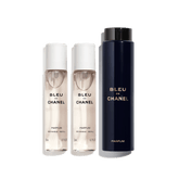 BLEU DE CHANEL Parfum Twist and Spray - 3x0.7 FL. OZ.