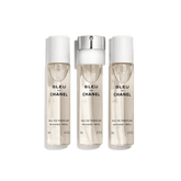 BLEU DE CHANEL Eau de Parfum Twist and Spray – Refill - 3x0.7 FL. OZ. Refill