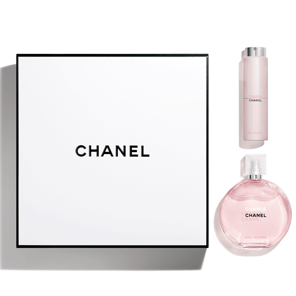 CHANCE EAU TENDRE SET 3.4 fl. oz. Eau de Toilette Twist and Spray Set - 1 Piece