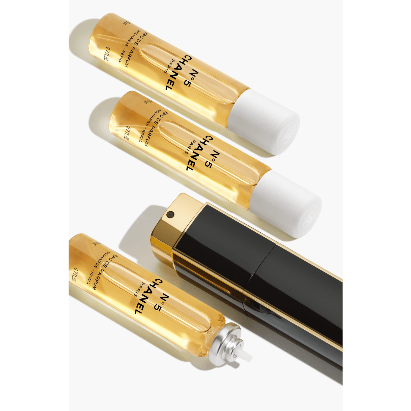 N°5 Eau de Parfum Twist and Spray (EDP) - 3x0.7 FL. OZ.