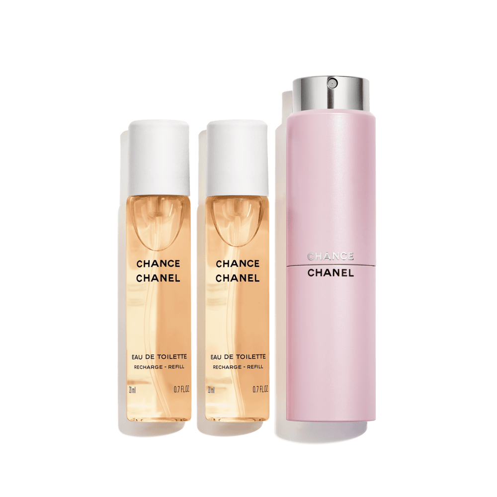 CHANCE Eau de Toilette Twist and Spray (EDT) - 3x0.7 FL. OZ.
