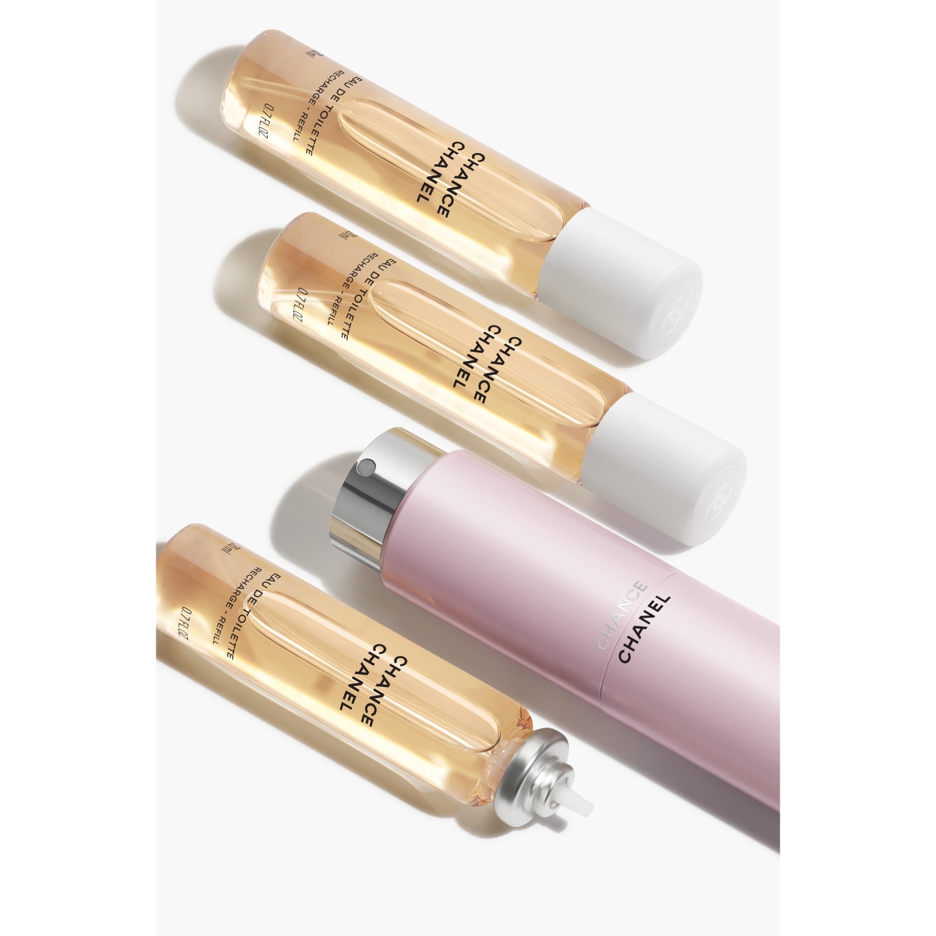 CHANCE Eau de Toilette Twist and Spray (EDT) - 3x0.7 FL. OZ.