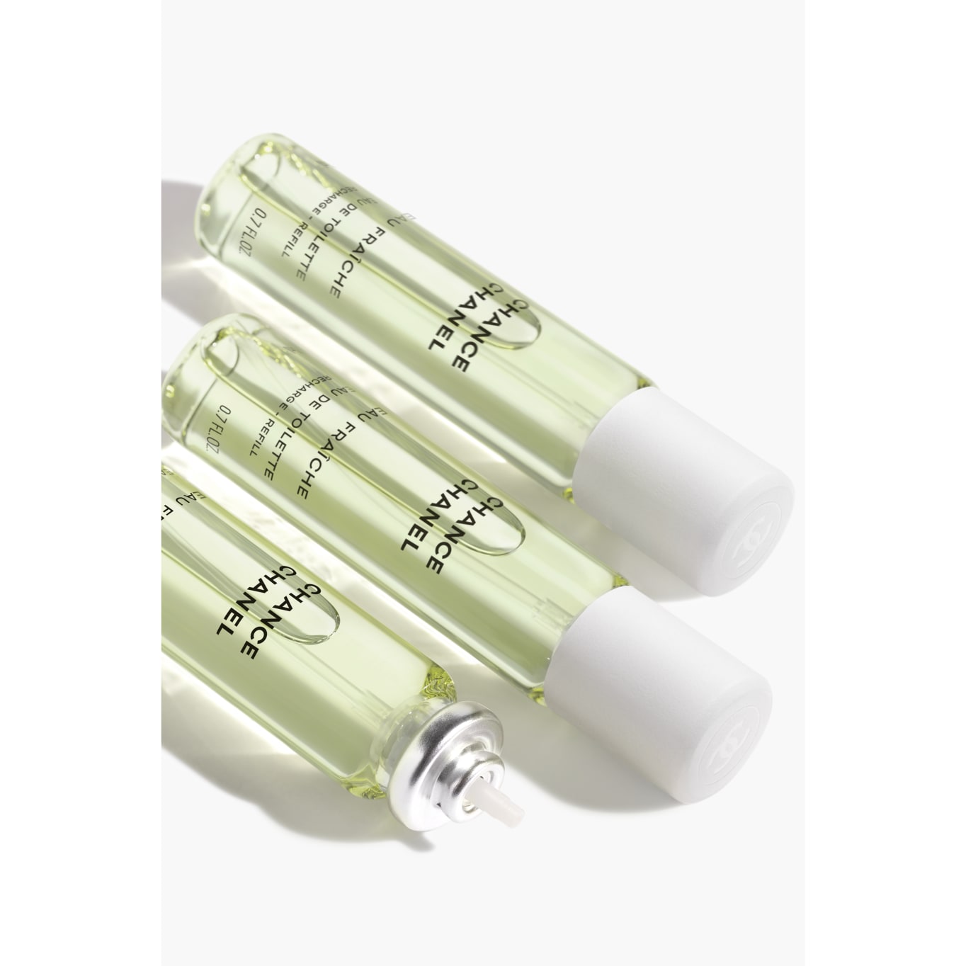 CHANCE EAU FRAÎCHE Eau de Toilette Twist and Spray – Refill - 3x0.7 FL. OZ. Refill