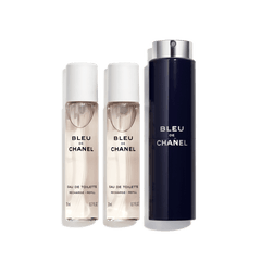 BLEU DE CHANEL Eau de Toilette Twist and Spray (EDT) - 3x0.7 FL. OZ.