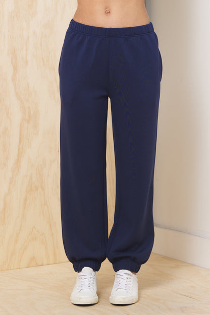 Vintage Havana Navy Cloud Fleece 2-Piece Set