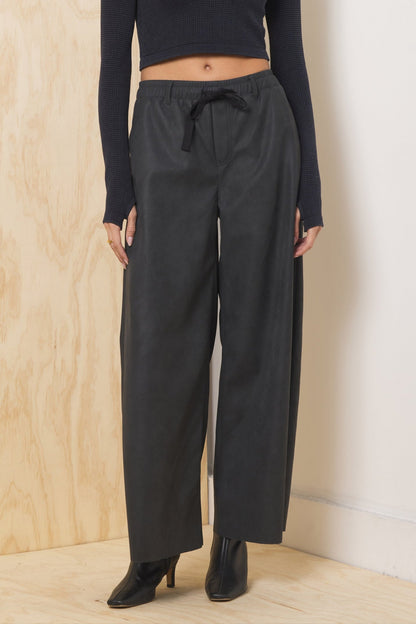 Vintage Havana Faux Leather 2-Piece Set