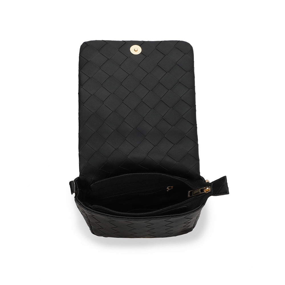 BLACK Vintage Havana ALLIE BAG - BLACK