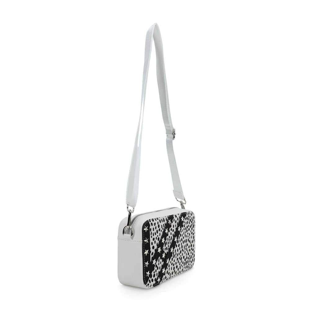 WHITE CHEETAH Vintage Havana JOYCE BAG - WHITE CHEETAH