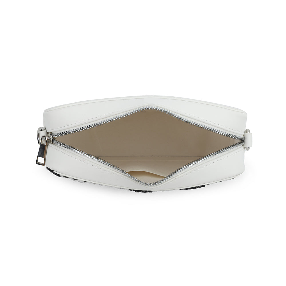 WHITE CHEETAH Vintage Havana JOYCE BAG - WHITE CHEETAH