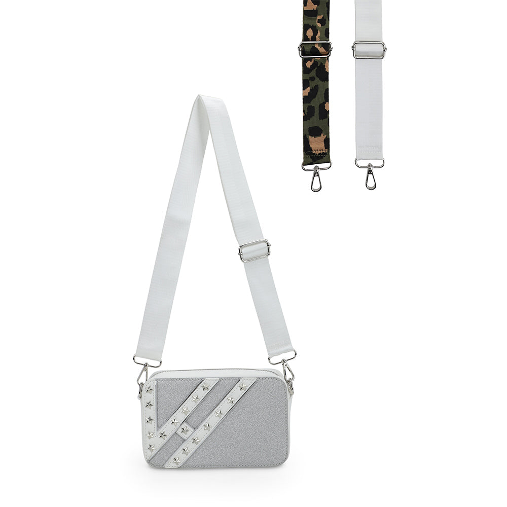 SILVER Vintage Havana JOYCE BAG - SILVER