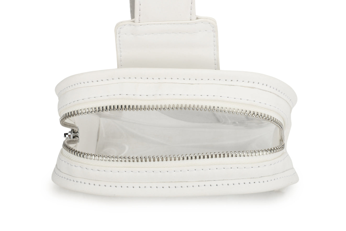 Clear White Vintage Havana Alexa Bag - Clear White