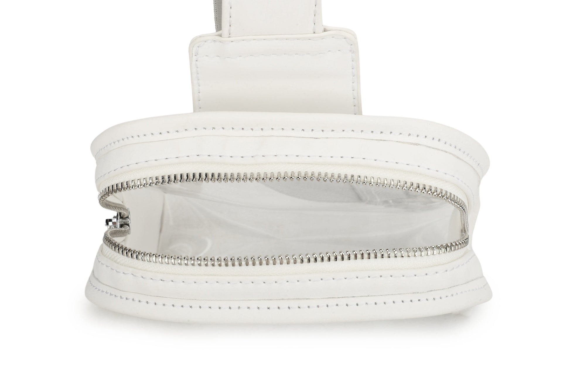 Clear White Vintage Havana Alexa Bag - Clear White