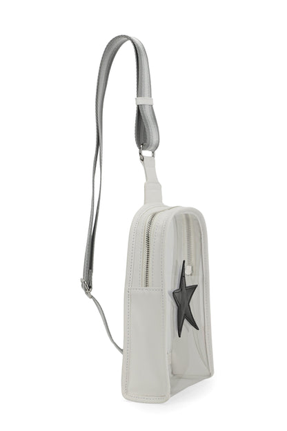 Clear White Vintage Havana Alexa Bag - Clear White
