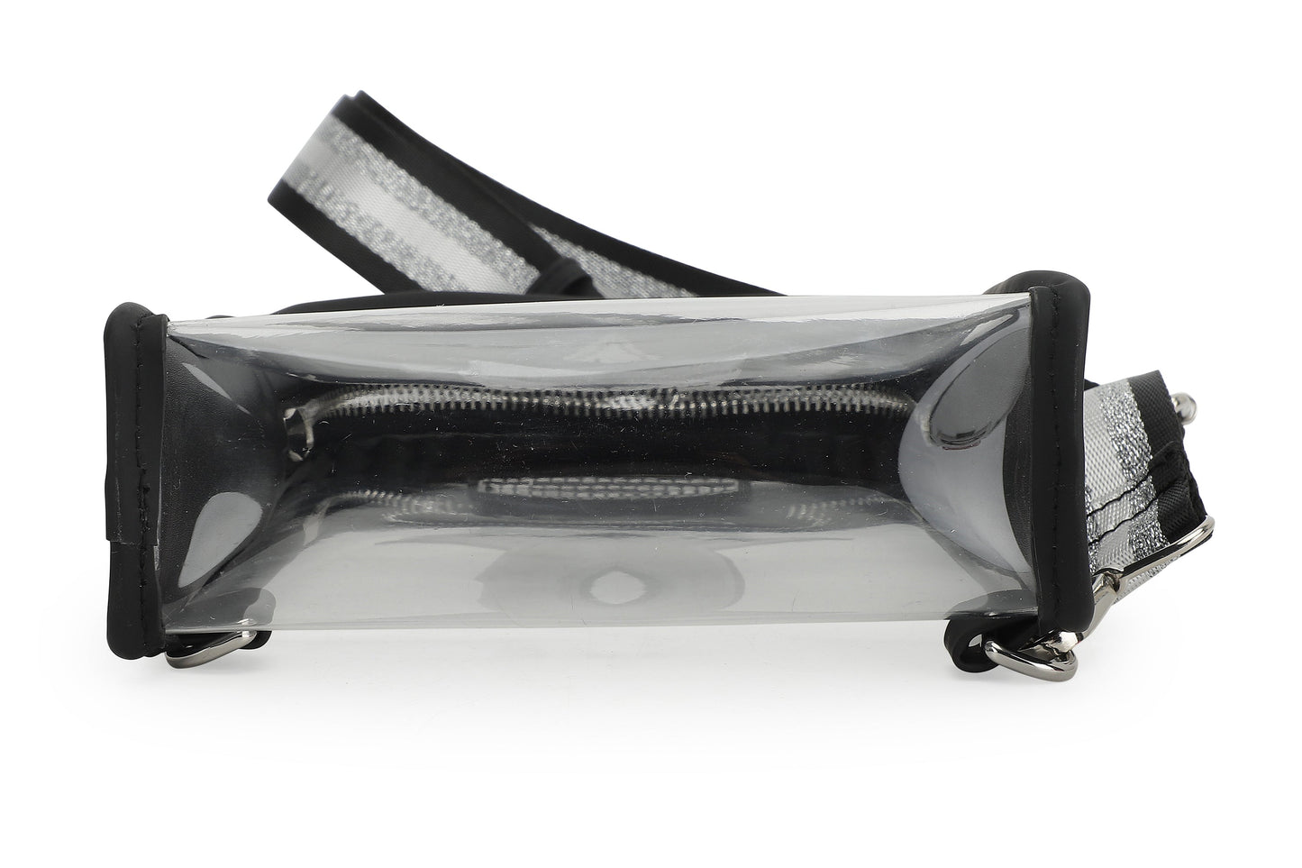 Clear Black Vintage Havana Alexa Bag - Clear Black