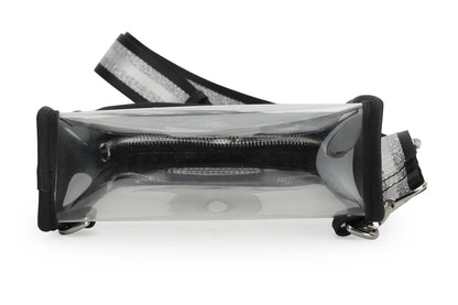 Clear Black Vintage Havana Alexa Bag - Clear Black