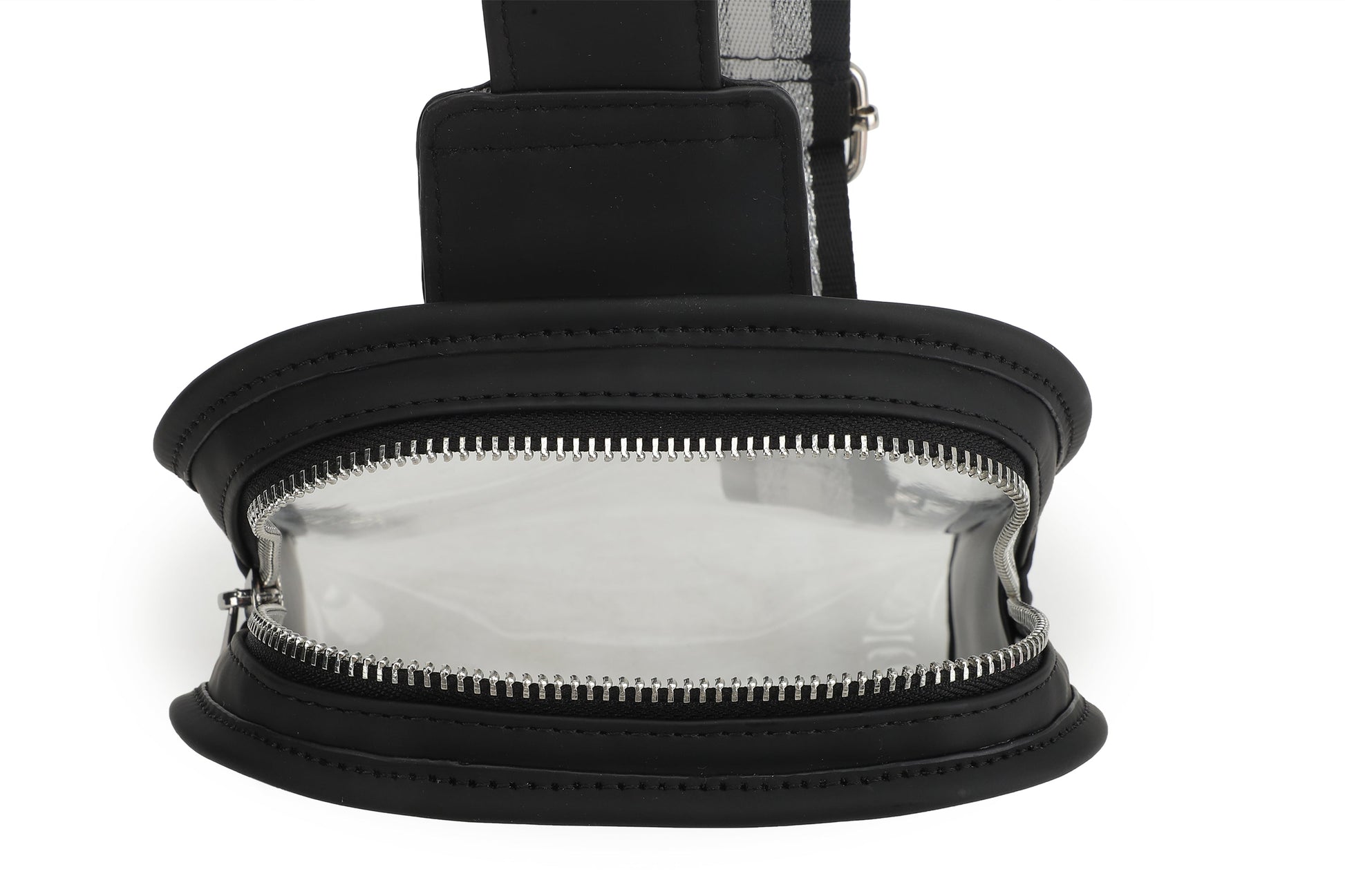 Clear Black Vintage Havana Alexa Bag - Clear Black