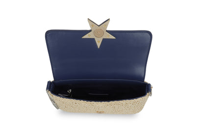 Navy Vintage Havana Capri Navy Bag