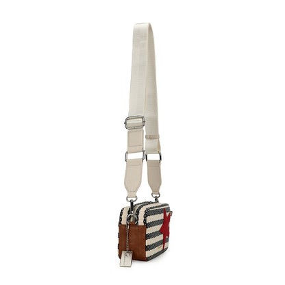 BLUE RAFIA Vintage Havana MINI MEME - BLUE RAFIA
