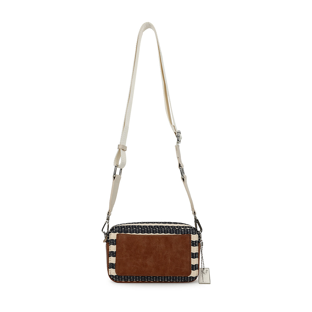 BLUE RAFIA Vintage Havana MINI MEME - BLUE RAFIA