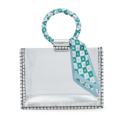 SCARF TURQUOISE Vintage Havana MINI MOLLY - SCARF TURQUOISE