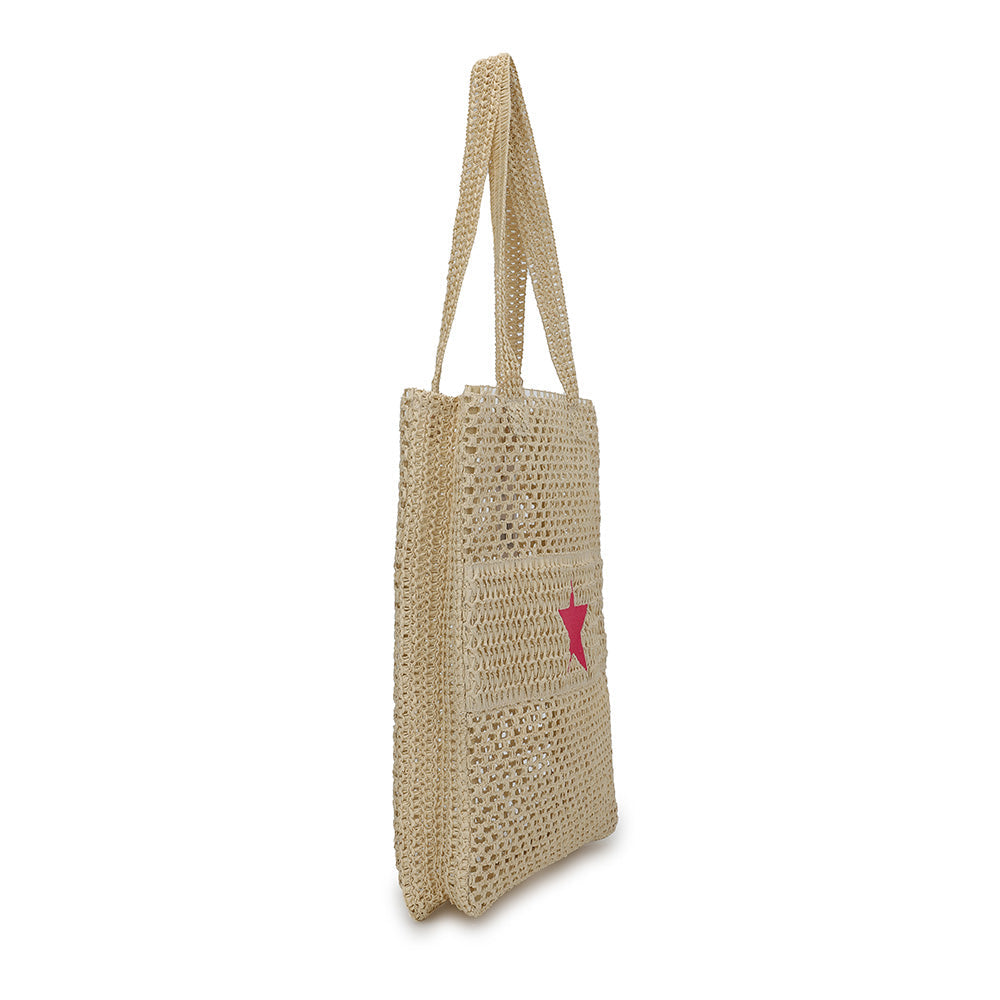 PINK/CROCHET Vintage Havana BASIC BAG 1 - PINK/CROCHET