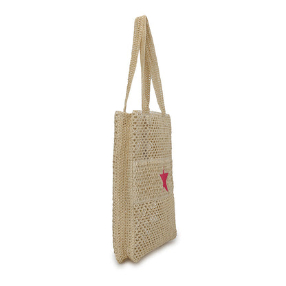 PINK/CROCHET Vintage Havana BASIC BAG 1 - PINK/CROCHET