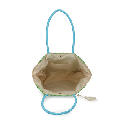 TURQUOISE Vintage Havana SLAM BAG 1 - TURQUOISE