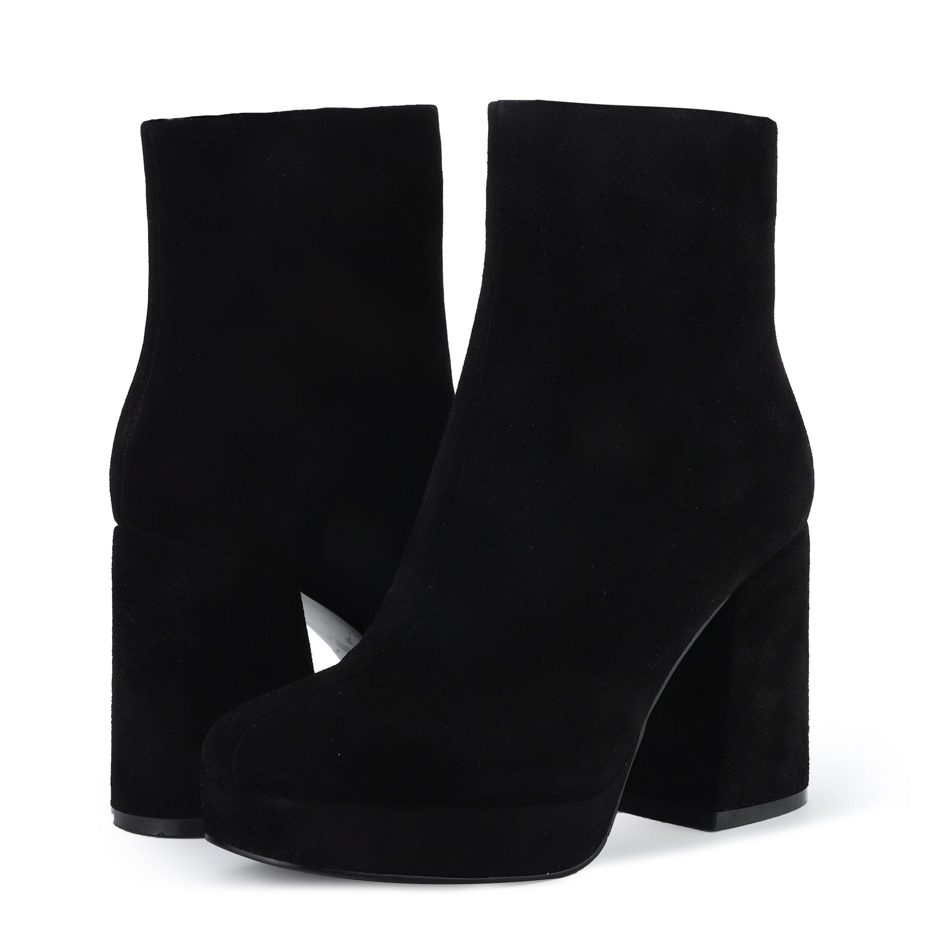 BLACK SUEDE Vintage Havana BAYSIDE - BLACK SUEDE