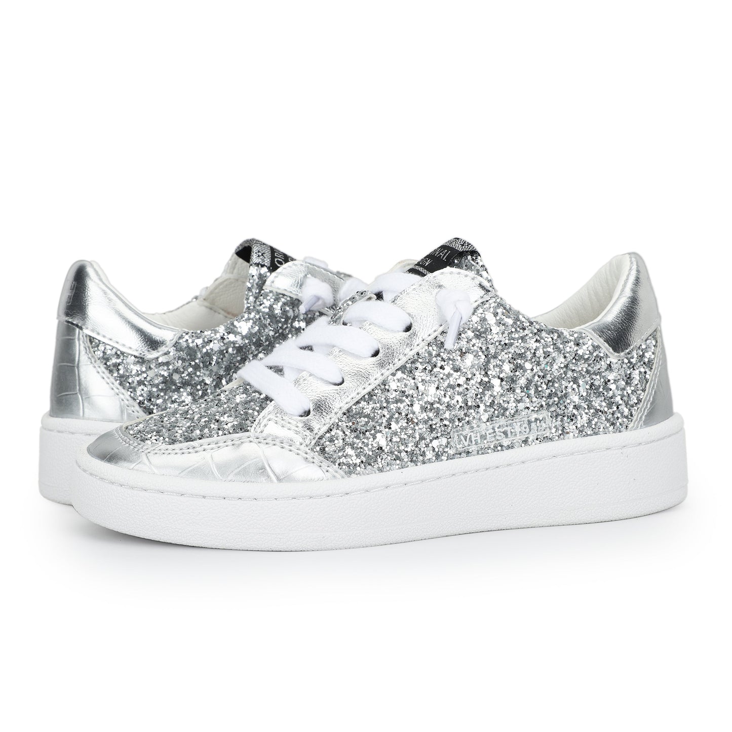 WASHED SILVER CROCO Vintage Havana KIDS HALEE - WASHED SILVER CROCO