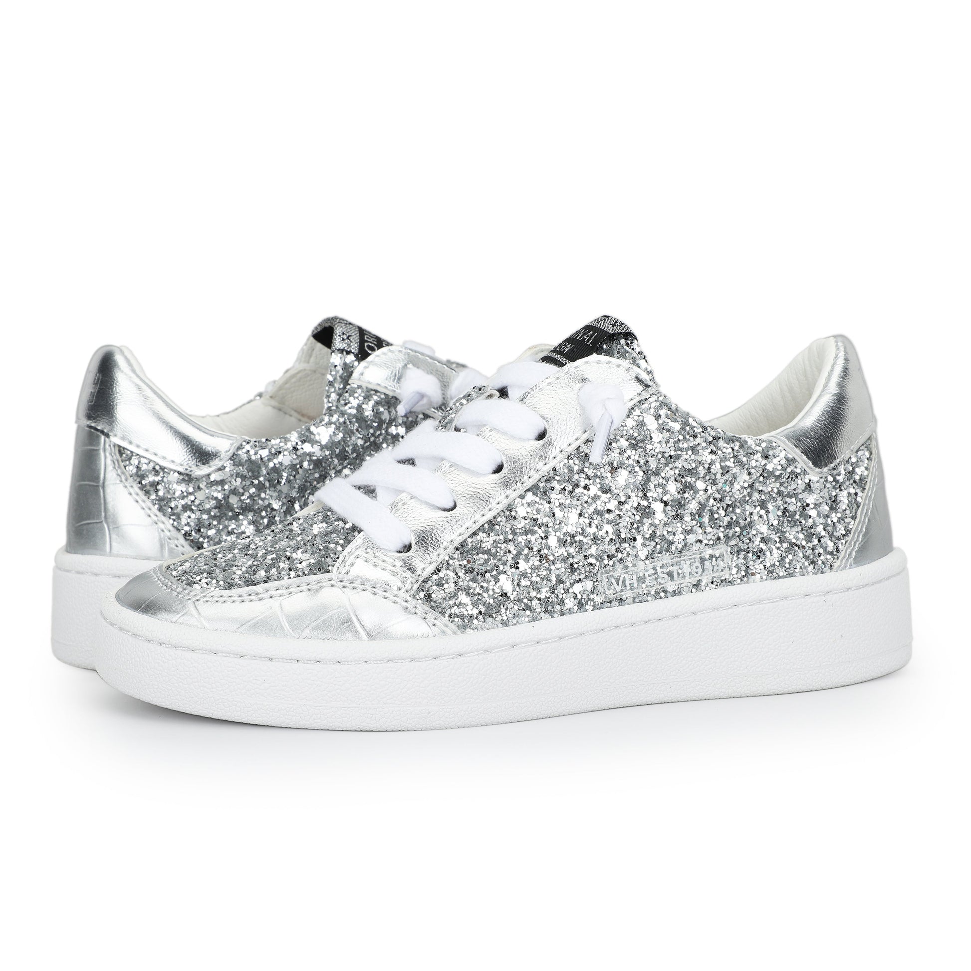 WASHED SILVER CROCO Vintage Havana KIDS HALEE - WASHED SILVER CROCO