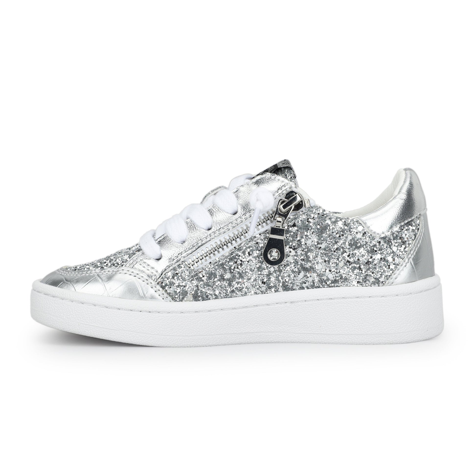 WASHED SILVER CROCO Vintage Havana KIDS HALEE - WASHED SILVER CROCO