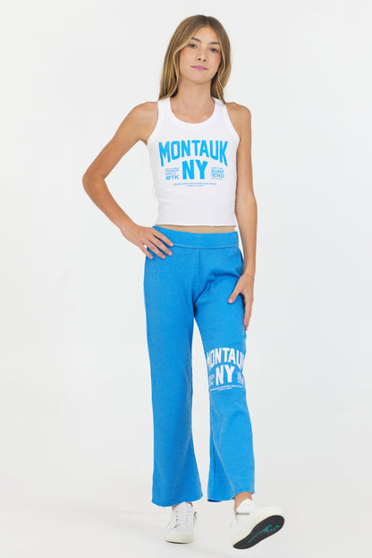 White Vintage Havana Kids "Montauk" Tank