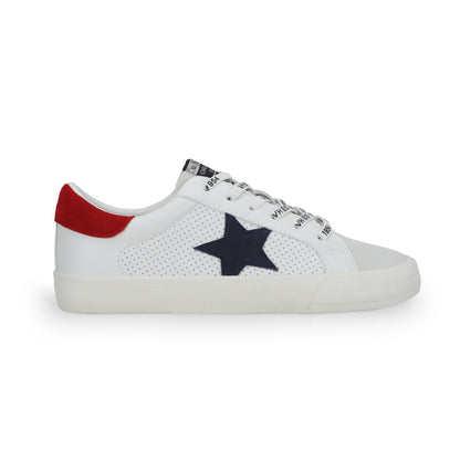 WHITE NAVY RED Vintage Havana GRANDE - WHITE NAVY RED